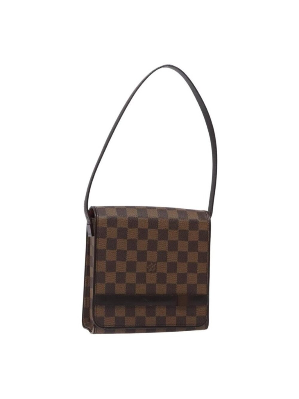 Authentic LOUIS VUITTON Damier Ebene Tribeca Mini Shoulder Bag N51162 LV